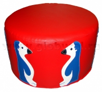 Пуфик «Пингвины» (шелкография, ВИК) - «globural.ru» - Дербент