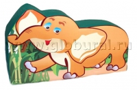 Напольная игрушка "Слоник" с шелкографией (ВИК) - «globural.ru» - Дербент