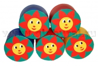 Пуфик «Солнышко» d=50*25см (ВИК) - «globural.ru» - Дербент