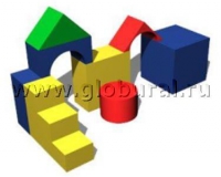 Мягкий модуль-конструктор «Cтроитель» 1 (ВИК) - «globural.ru» - Дербент