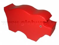 Напольная игрушка "Свинья" с аппликацией (ВИК) - «globural.ru» - Дербент