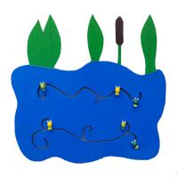 Декоративно-развивающая панель «Пруд» (вариант 1) - «globural.ru» - Дербент