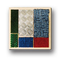 Тактильно-развивающая панель “Текстуры” (вариант 1) - «globural.ru» - Дербент