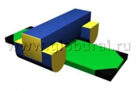Модуль Трансформер №6 (с брусом и туннель - опорами, ВИК) - «globural.ru» - Дербент