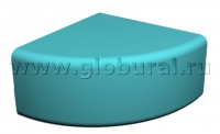 Угловой пуфик 60*60*32см (ВИК) - «globural.ru» - Дербент