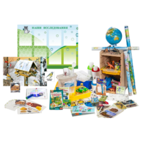 Учебно-методический набор для проектной деятельности в ДОО №3–ЕН (география, экология, геология, палеонтология) - «globural.ru» - Дербент