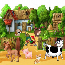 Свето-звуковая панель "Ферма" - «globural.ru» - Дербент
