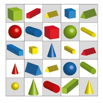 Коврик для логобота Пчелка "Фигуры" - «globural.ru» - Дербент