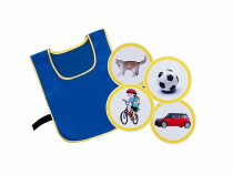 Игровой комплект "Жилет-накидка" с набором тематических картинок - «globural.ru» - Дербент