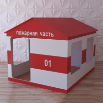 Детский игровой домик «Пожарная служба» - «globural.ru» - Дербент