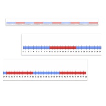 Нумирошка. Числовая прямая 0-100 по методике Нумикон - «globural.ru» - Дербент