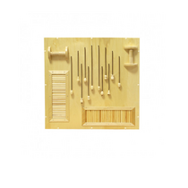 Настенный модуль для развития стереогностического чувства 70 *6 *70 см - «globural.ru» - Дербент