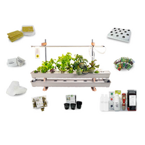 Комплект конструктор "Гидропонная установка 5 способов выращивания" 1250•260•720мм - «globural.ru» - Дербент