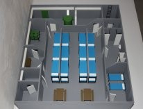 Макет "Убежище в разрезе" (встроенное убежище) - «globural.ru» - Дербент