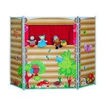 Учебный комплект "Домашний театр" с тематическими фигурками для представлений - «globural.ru» - Дербент