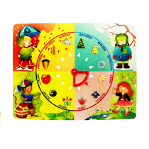 Дидактическая панель "Времена года" - «globural.ru» - Дербент