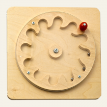 Тактильно-развивающая панель «Лабиринт-цветок» - «globural.ru» - Дербент