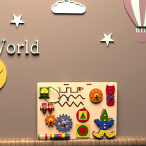 Бизиборд "Весёлые игры" - «globural.ru» - Дербент