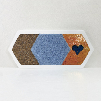 Декоративная тактильная панель 3в1 - «Пробка, Ворс, Пайетка» - «globural.ru» - Дербент