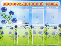 Стенд информационный с 7 карманами - «globural.ru» - Дербент
