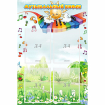 Стенд "Музыкальный киоск" с 4 карманами - «globural.ru» - Дербент