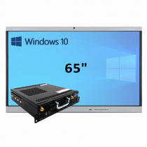 Интерактивная панель 65" (встроенный ПК Win10, Intel i5) - «globural.ru» - Дербент