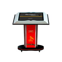 Интерактивная книга на стойке «Книга памяти» 27" - «globural.ru» - Дербент