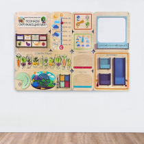 Дидактическая настенная панель «Познаем окружающий мир» - «globural.ru» - Дербент