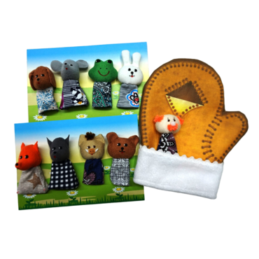 Набор пальчиковых кукол к сказке "Рукавичка" - «globural.ru» - Дербент