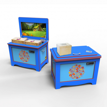 Дидактический развивающий "Сундучок логопеда" - «globural.ru» - Дербент