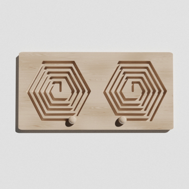 Такт-панель "Пятиугольный лабиринт №6" - «globural.ru» - Дербент