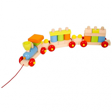 Конструктор-каталка "Поезд" - «globural.ru» - Дербент