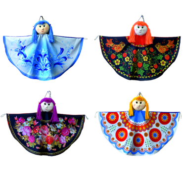 Набор кукол платковых "Народные промыслы" 4 штуки - «globural.ru» - Дербент