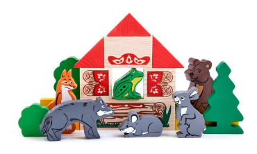 Комплект игрушек для сказкотерапии "Теремок" - «globural.ru» - Дербент