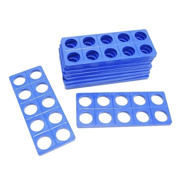 Нумирошка. Набор из 10 пластиковых форм - «Десятки» по методике Нумикон - «globural.ru» - Дербент