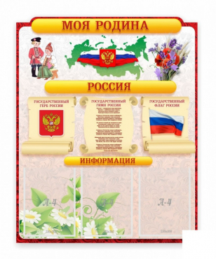 Стенд "Наша родина Россия" - «globural.ru» - Дербент