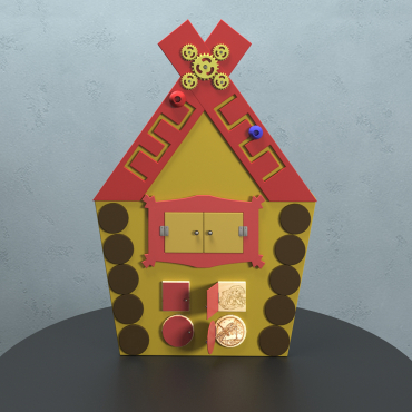 Бизиборд "Избушка" - «globural.ru» - Дербент