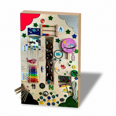 Акустическая тактильная панель Большая "Мир Звуков" - «globural.ru» - Дербент