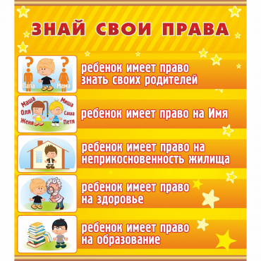Стенд "Знай свои права" - «globural.ru» - Дербент