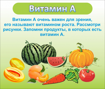 Стенд "Витамин А" - «globural.ru» - Дербент