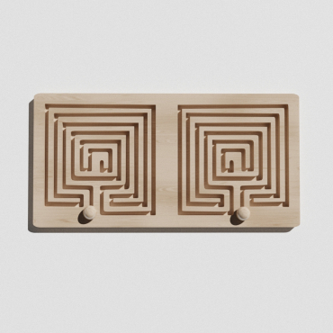 Такт-панель "Деревянный лабиринт №10" - «globural.ru» - Дербент