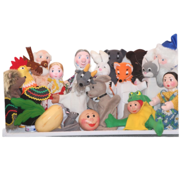 Комплект театральных кукол "Русские народные сказки" - «globural.ru» - Дербент