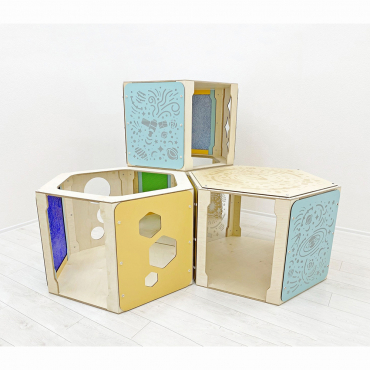 Модульные игровые домики «Сотикум» (4 модуля) - «globural.ru» - Дербент